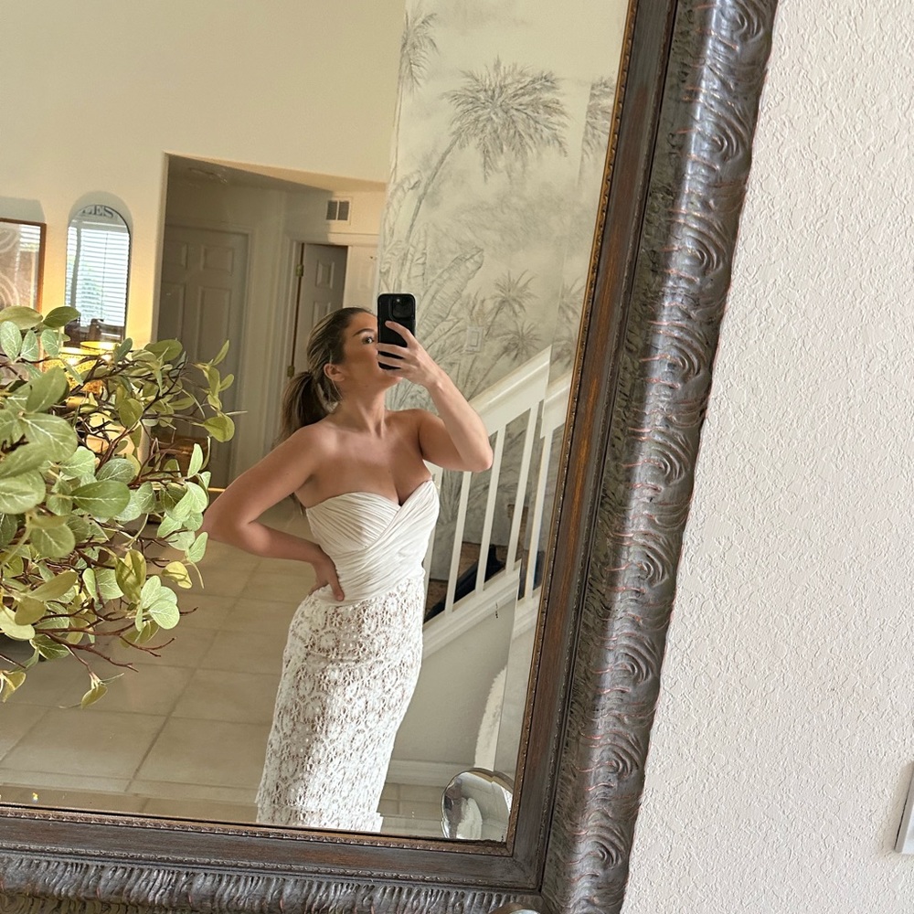 Boho wedding gown